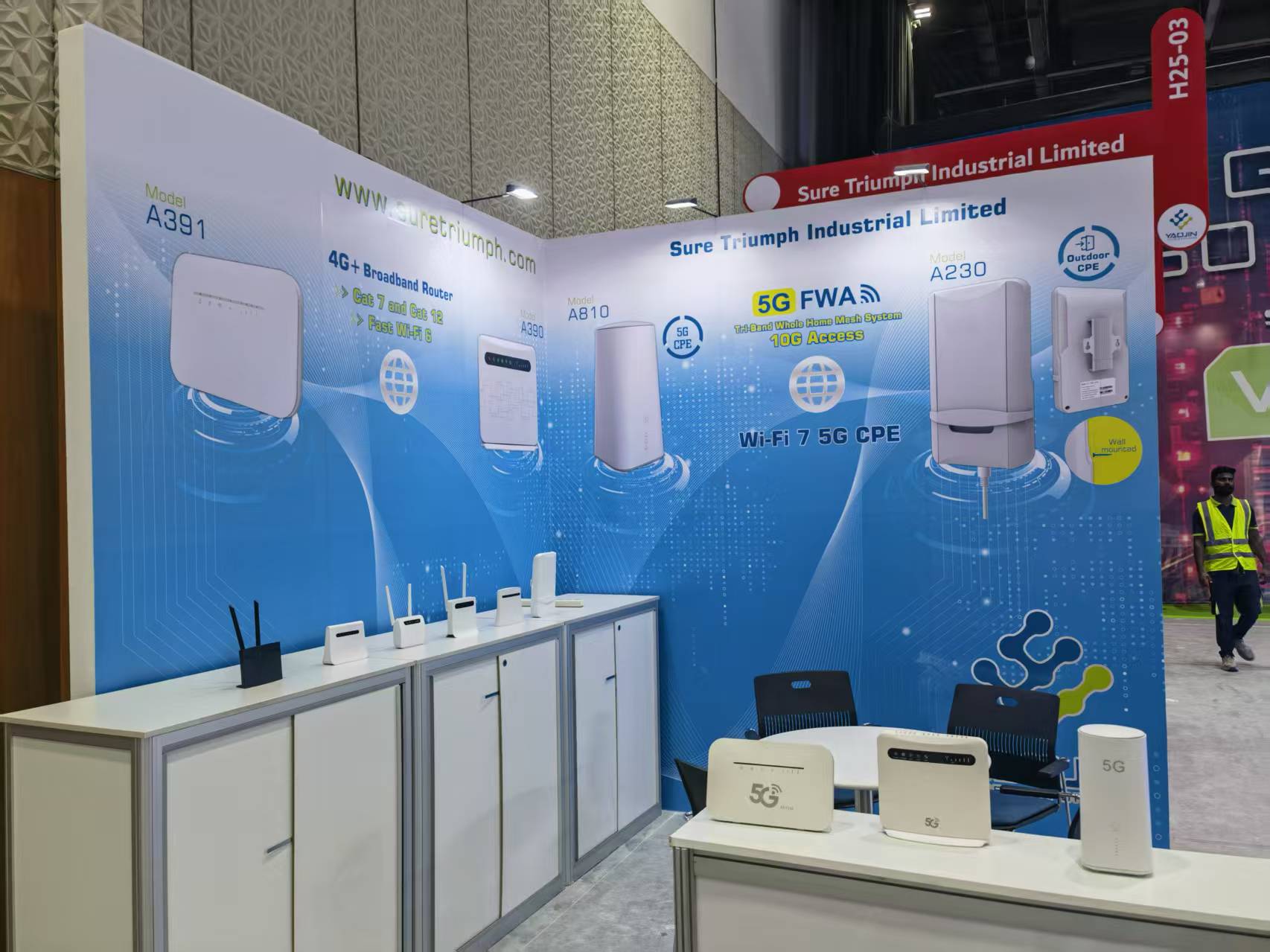 Yaojinek Dubaiko Gitex 2025 erakusketan parte hartu zuen